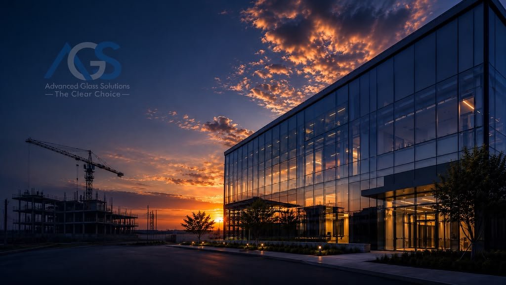 Commercial glass work